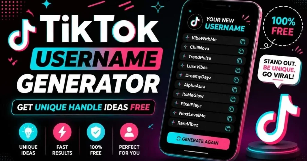 TikTok Username Generator