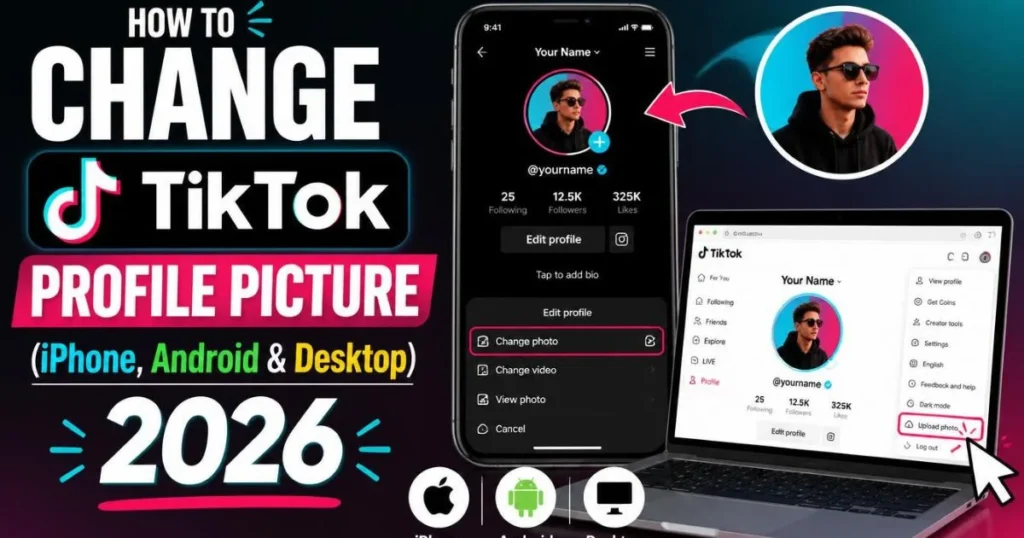 How to Change TikTok Profile Picture